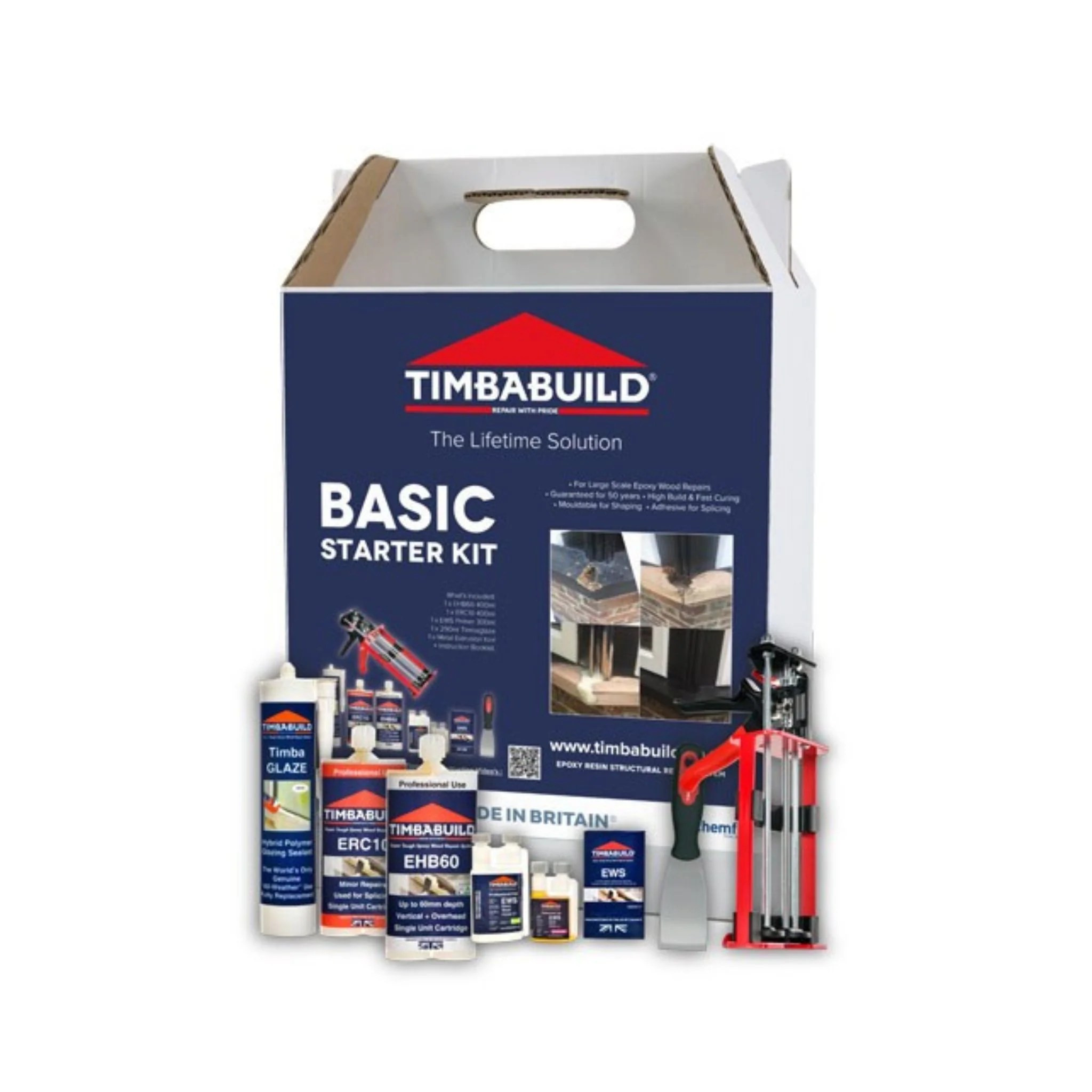 Timbabuild Epoxy Filler Starter Kit Restorate