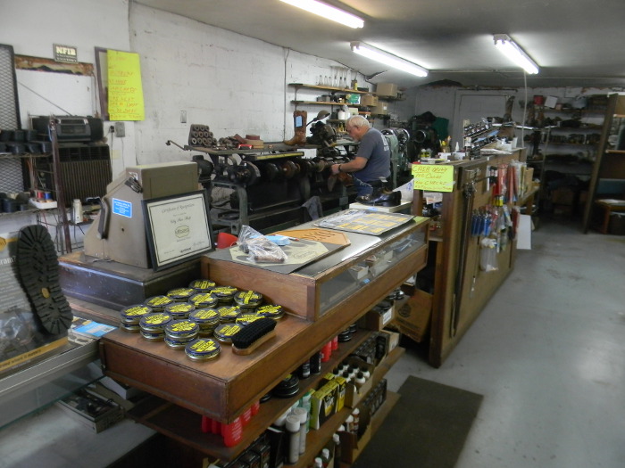 An Old Time Shoe Repair Shop The Restoration