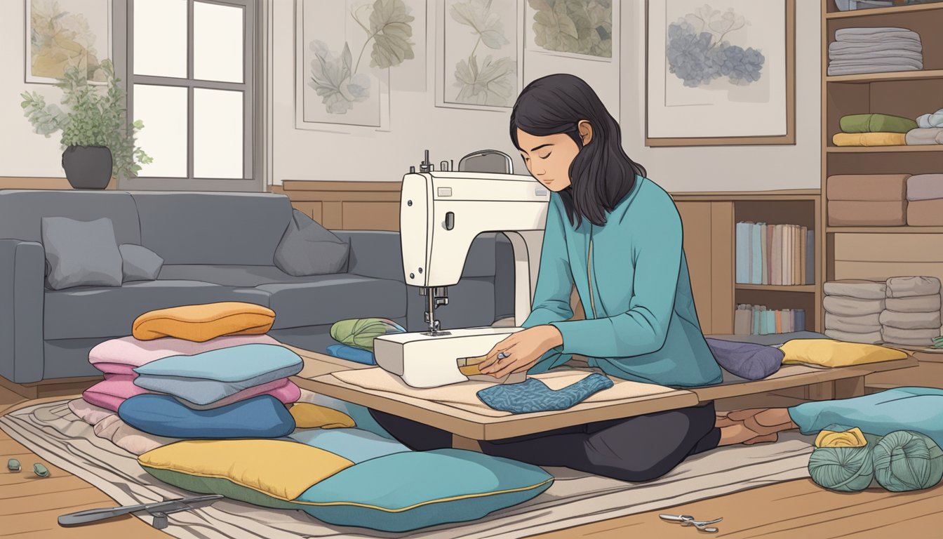 How to Make a Zabuton Meditation Cushion A StepbyStep Guide RestoreQi