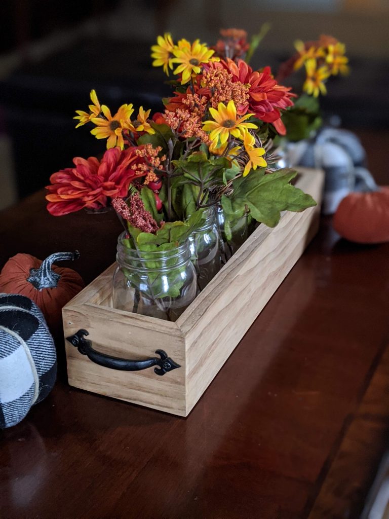 DIY Mitered Corners Mason Jar Planter Box Restoring Handmade