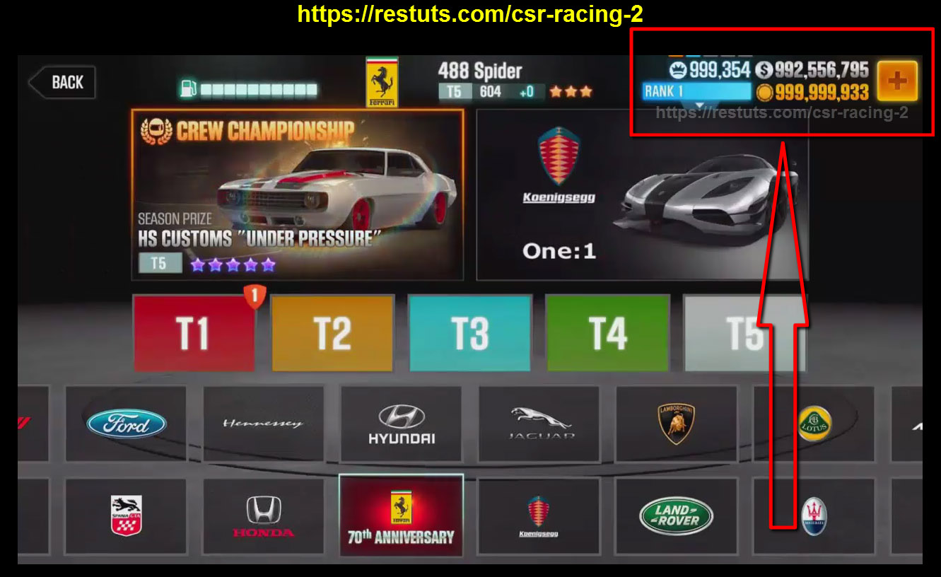 CSR Racing 2 Hack Gold Generator Cash Cheats Hacks, Cheats, Guides