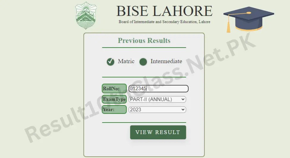 10th Class Result 2024 Check Result By Name, Roll Number and SMS