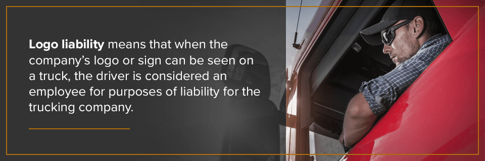What Is Logo Liability? Trucking Accidents KBG Injury Law
