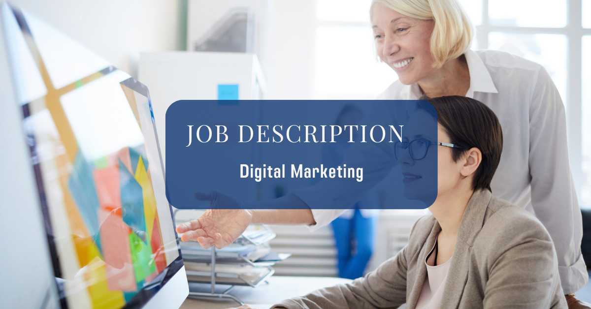 Marketing Assistant Job Description