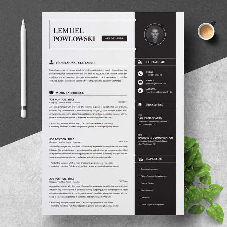Junior Graphic Designer Resume Template ResumeInventor