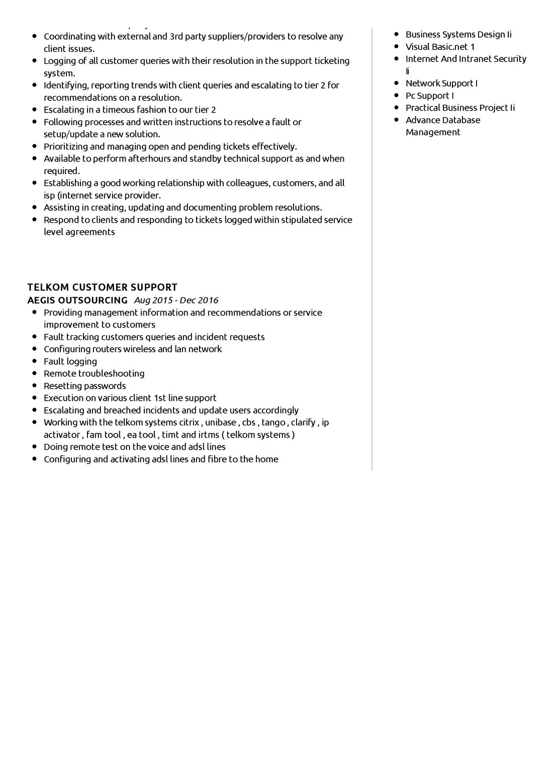 Desktop Support Engineer Resume Example in 2024 ResumeKraft