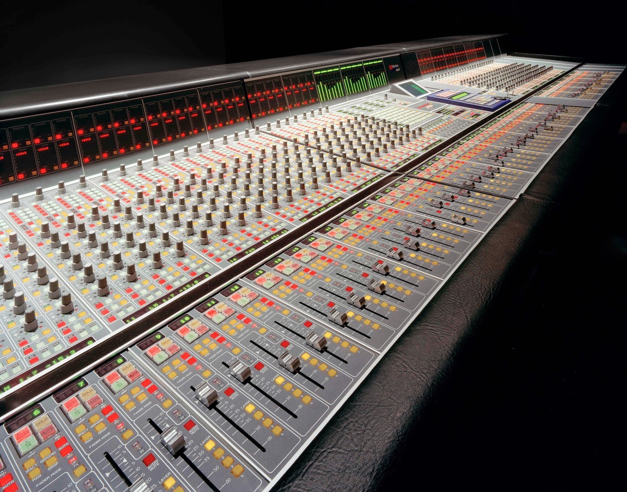Harrison MPC2 128 channel 72 fader mixing console Resurface
