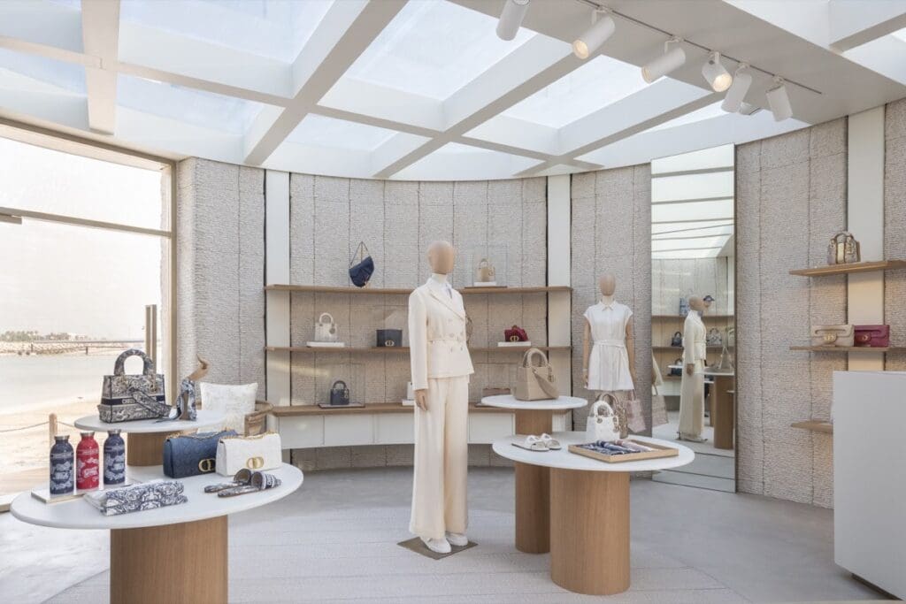 Dior launches 3D printed sustainable popup store at Dubai Expo