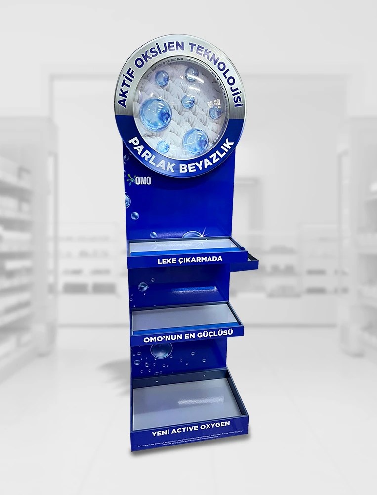FREE STANDING DISPLAY UNITS Retail Ripple Display