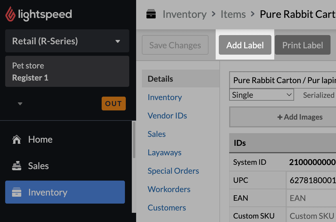 Setting up your Zebra label printer Lightspeed Retail (RSeries)
