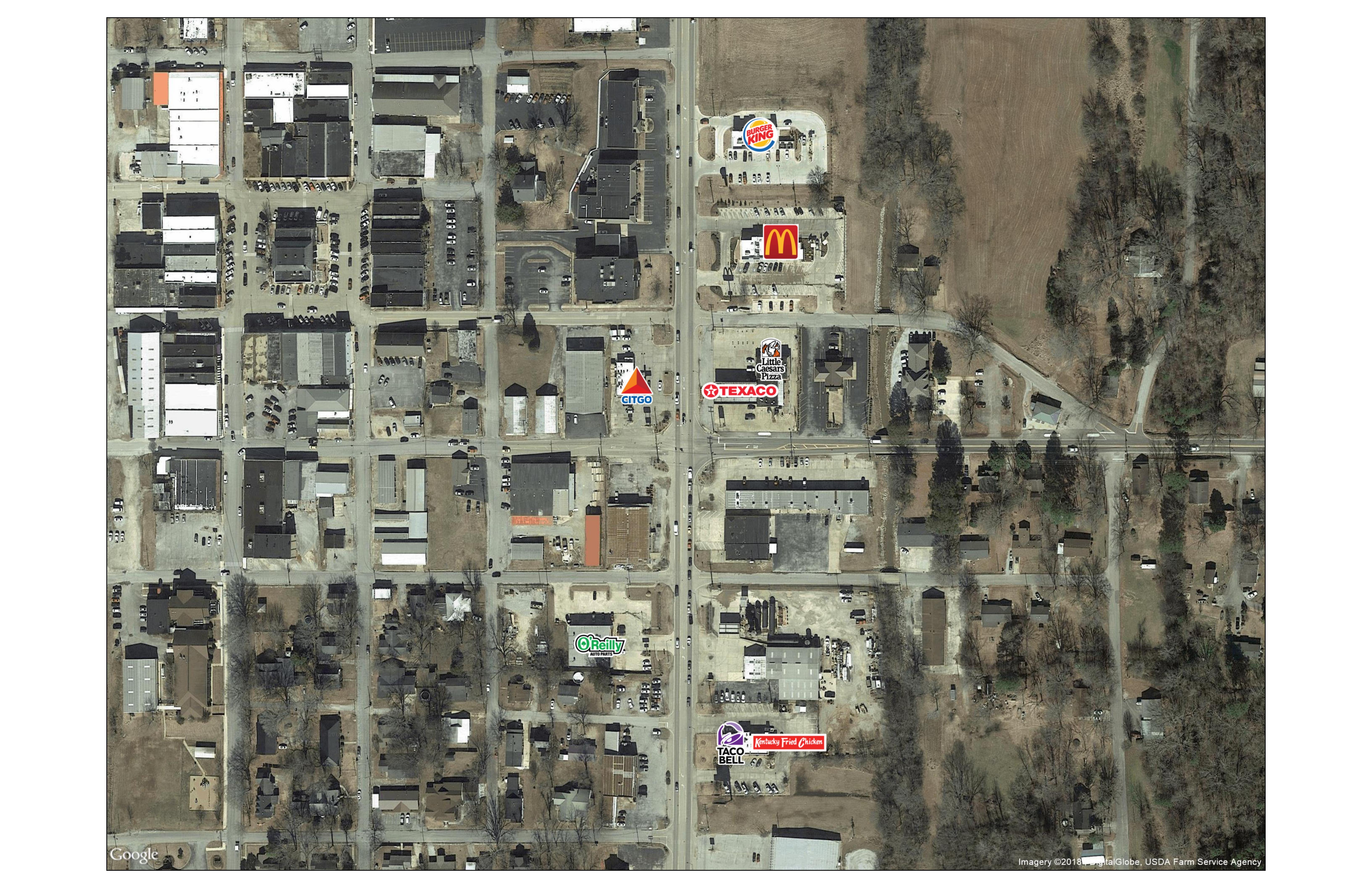 SWQ of Mississippi Highway 15 and Walnut Street, Ripley, Mississippi