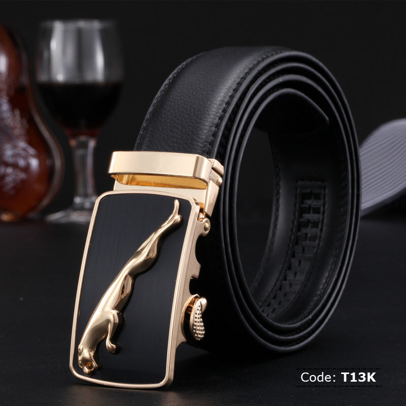T13K Jeep Belt Automatic Buckle Leather Belt for Men RetailBD