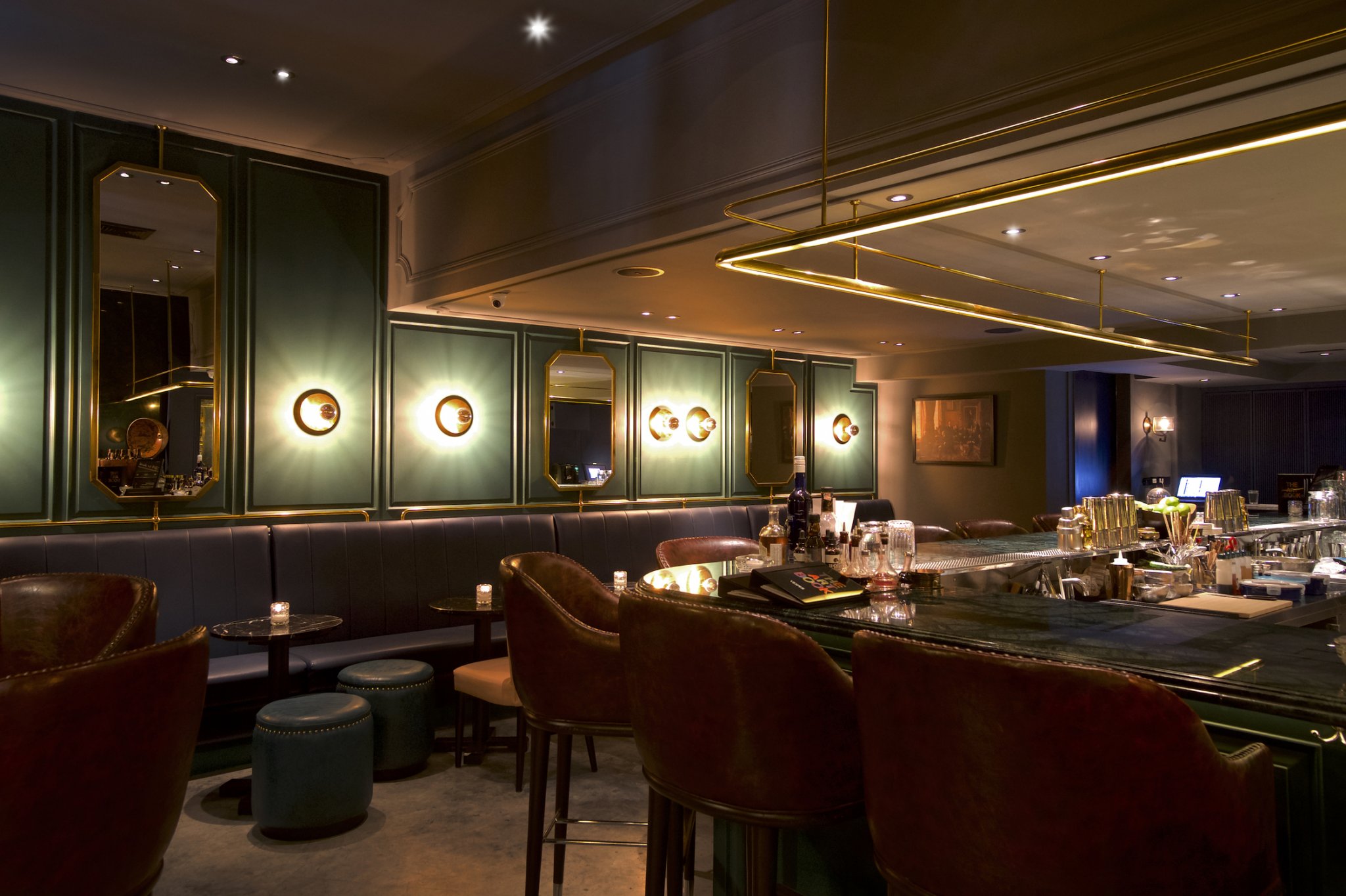 » Vesper Bar and Restaurant Design by Whitespace