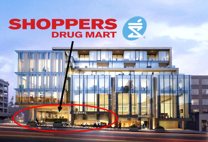 Shoppers Drug Mart Opens at the Base of Luxury Rosedale Building [Photos]