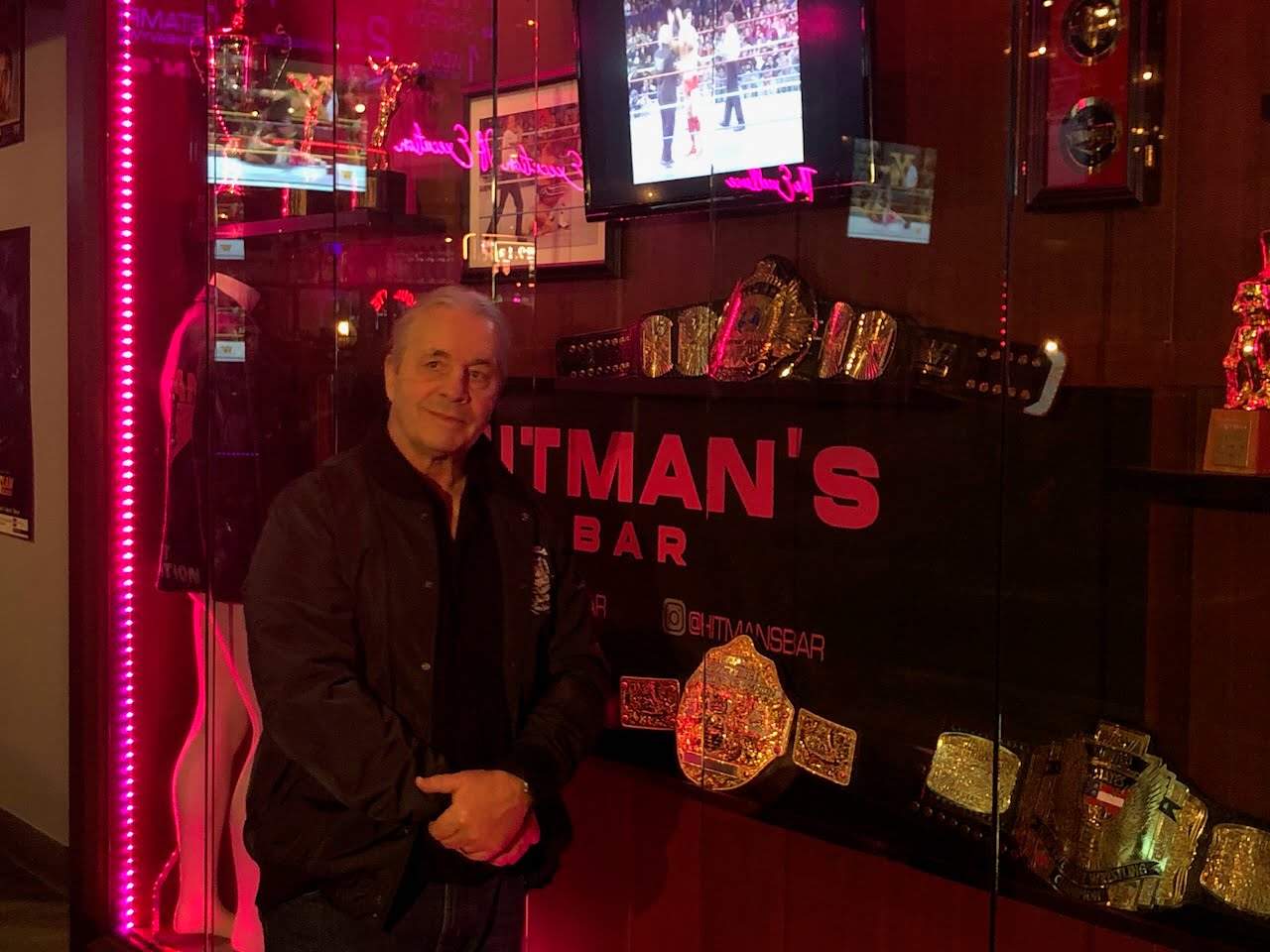 WWF Championship Belt Finds A New Home In Hitman's Bar [Interview with