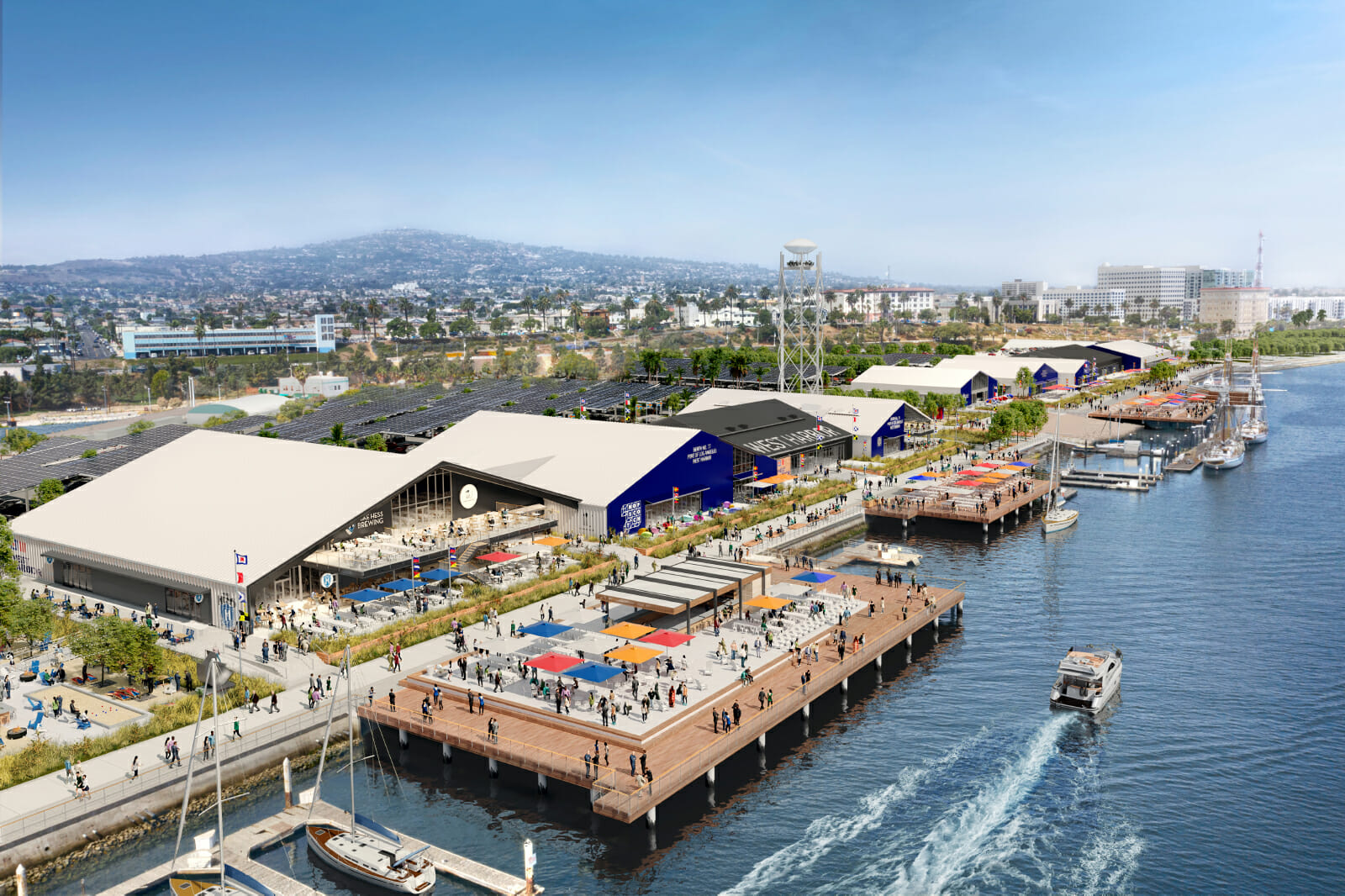 LA’S WATERFRONT DESTINATION BREAKS GROUND Over 65,000 SF of