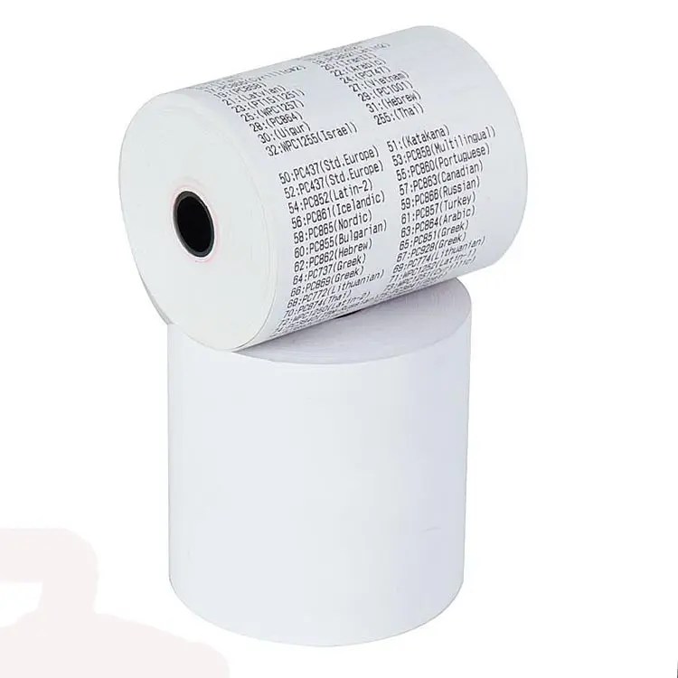 Pre Printed Thermal Paper Roll Retail Solution