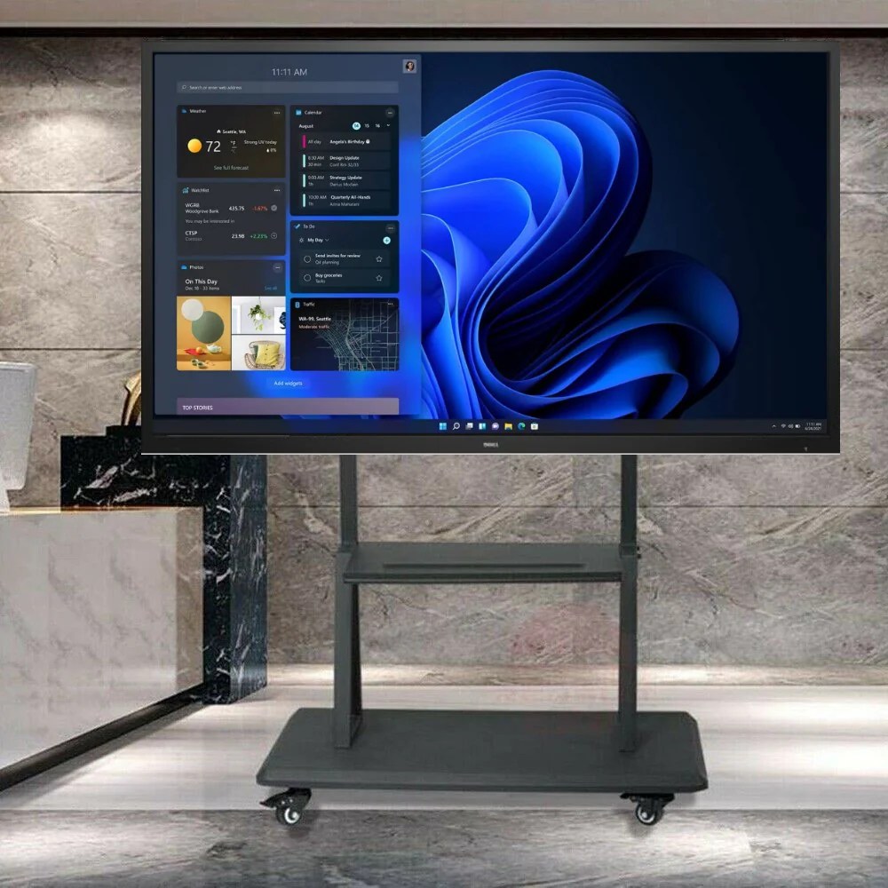 Mobile Floor Stand for Smart Boards and Interactive Whiteboards (2 yrs