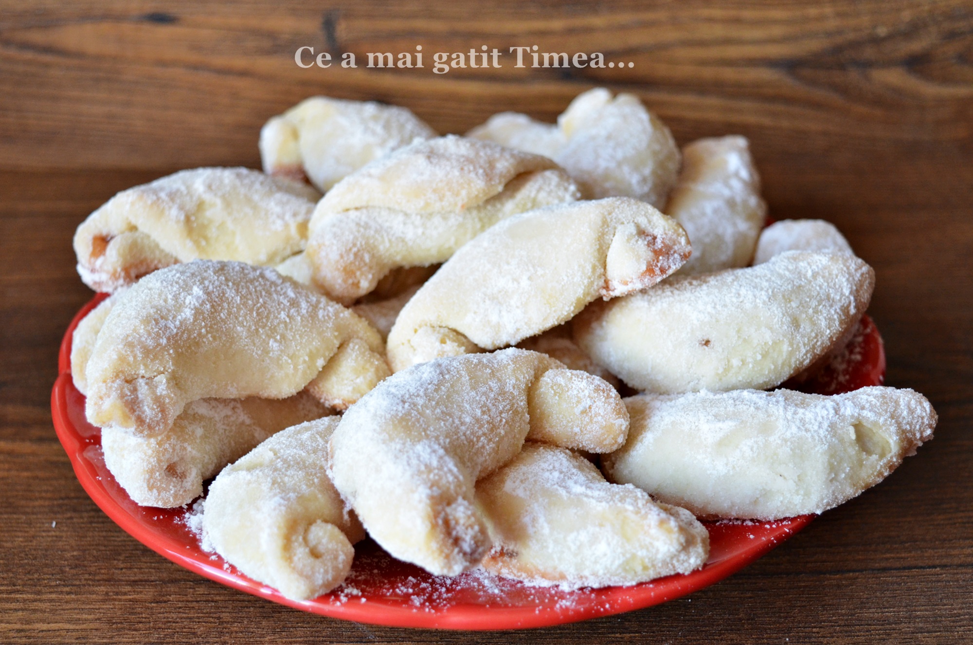 Cornulete fragede cu gem Retete Timea