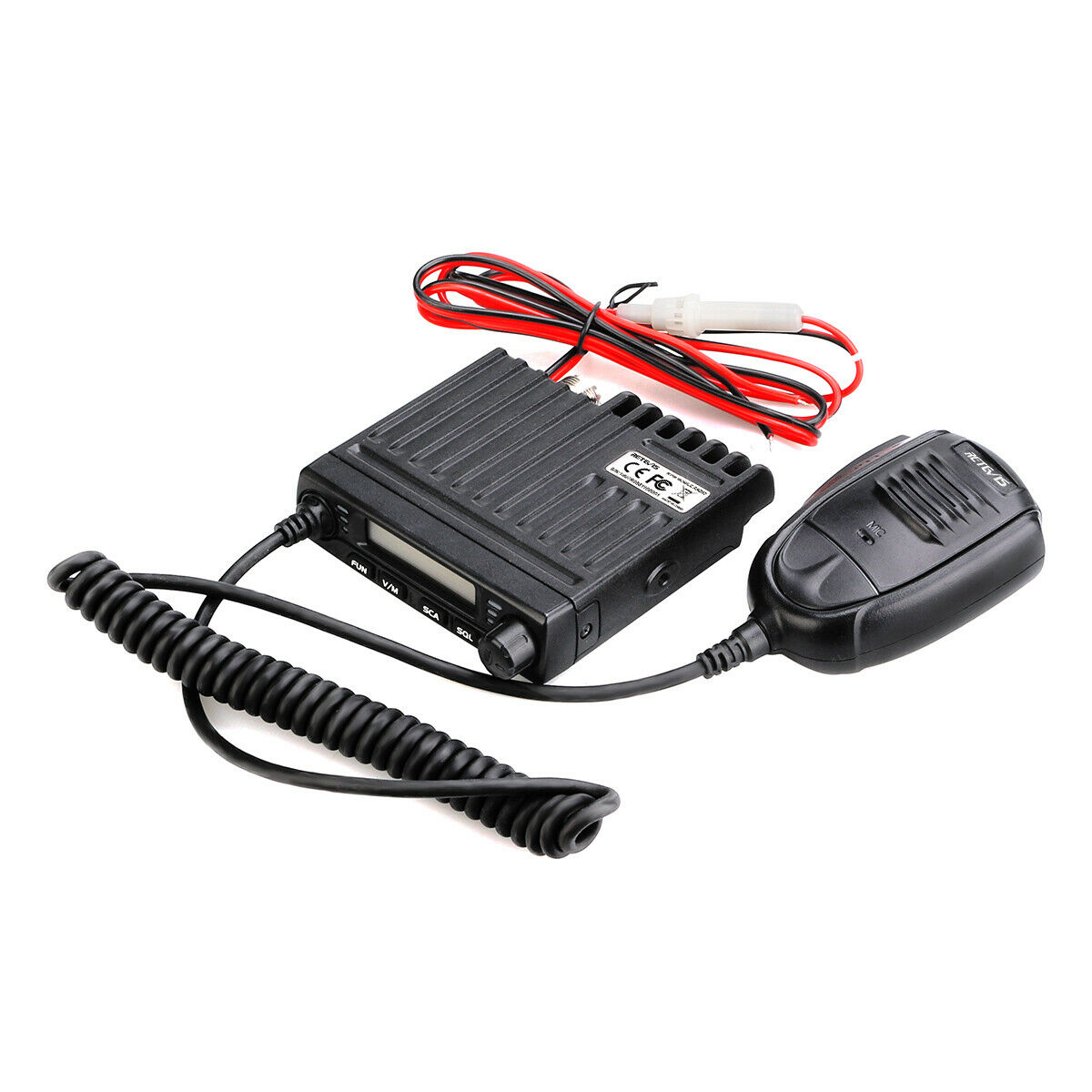Retevis RT98 VHF Mini Mobilgerät HamRadio Funkgerät mit 15 Watt
