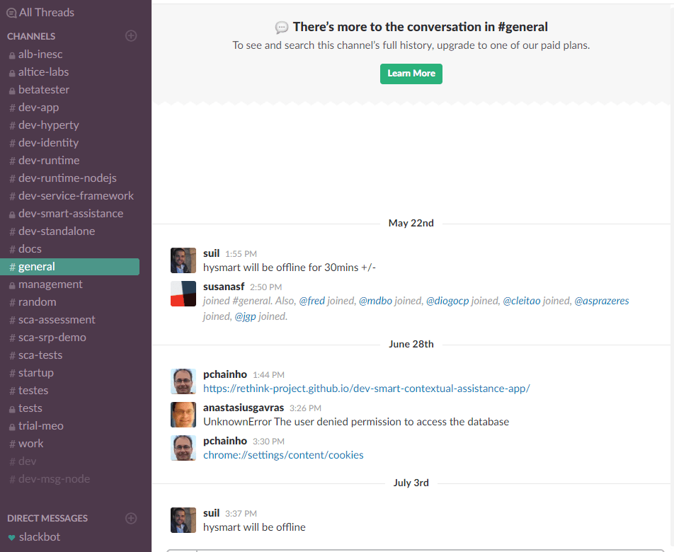 Interoperability Evaluation