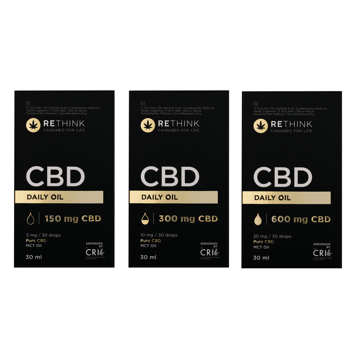 Buy CBD Oil Products Daily Capsules & Oils Rethink Daily Range