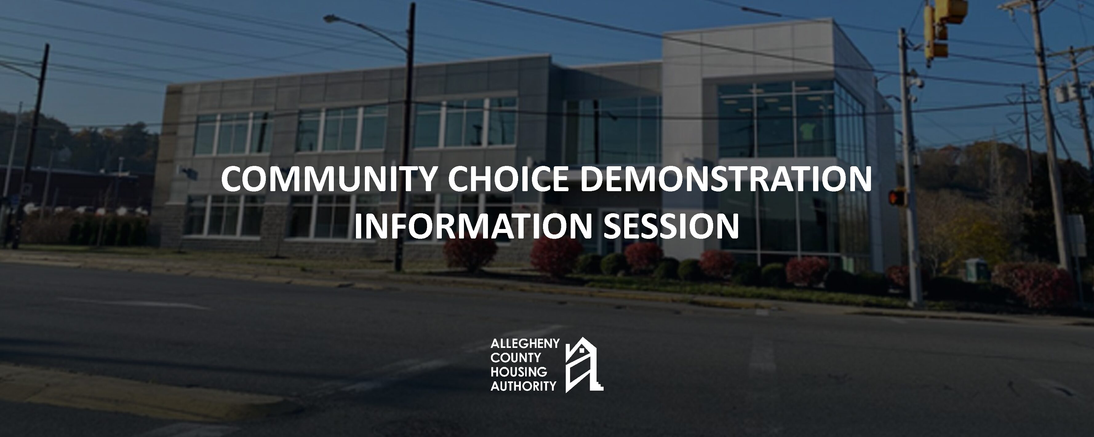 NEW PAYMENT STANDARDS Community Choice Demonstration Allegheny