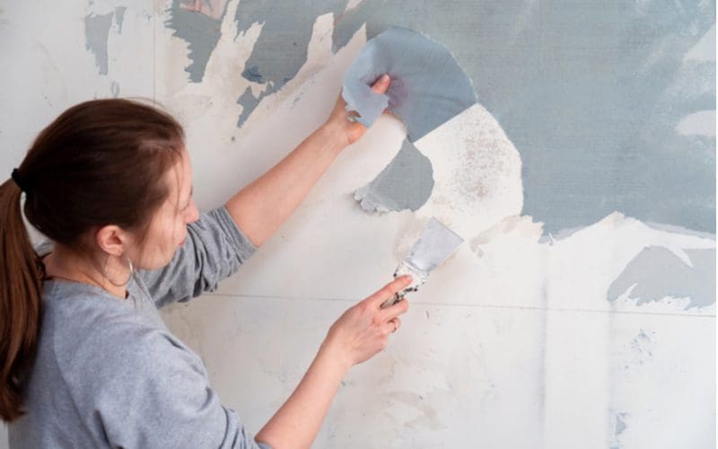 Can You Paint Over Wallpaper? Yes! And Here's How