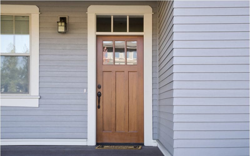 11 Front Door Colors for Gray Houses You'll Love in 2024