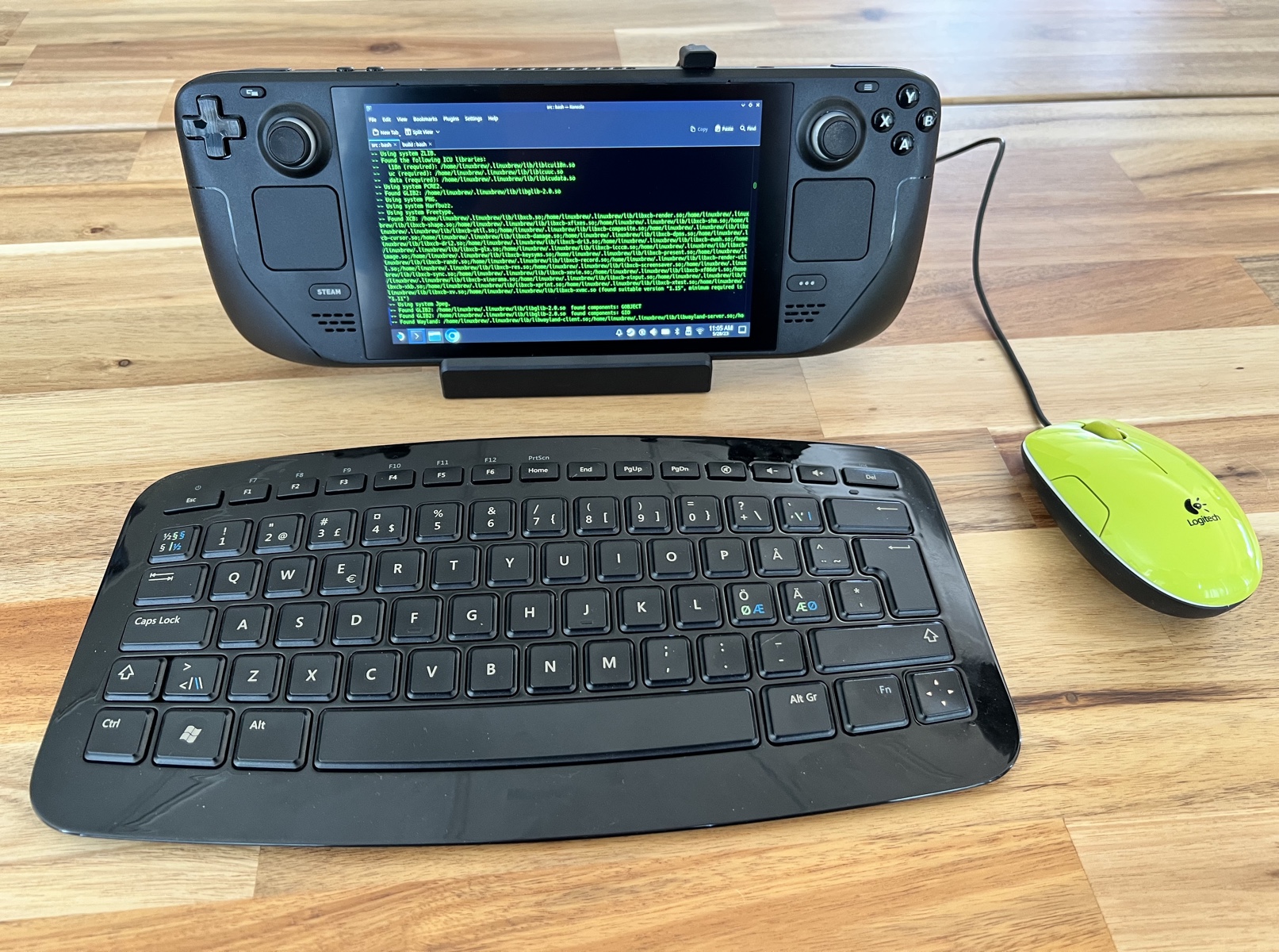 Building stuff from sources on Steam Deck Declaration of VAR