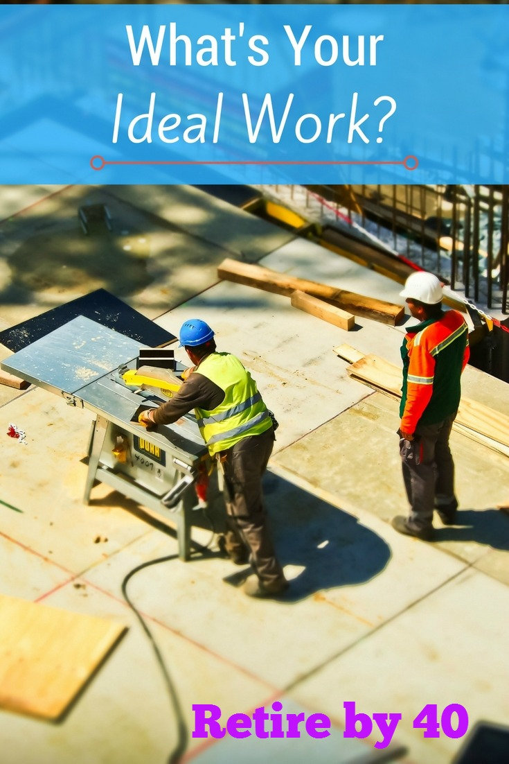 What’s Your Ideal Work? Retire by 40