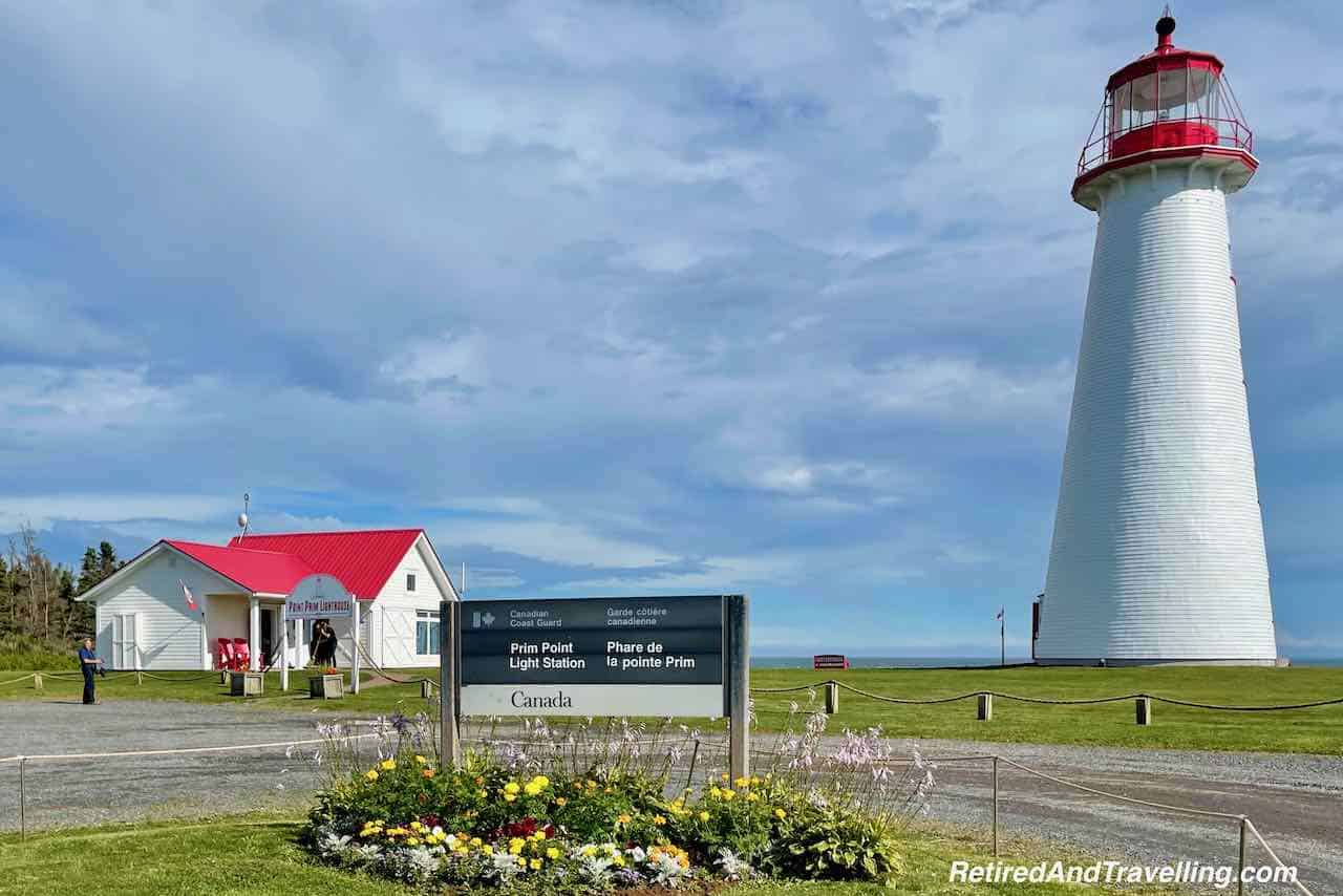 Visit Point Prim From Charlottetown PEI Retired And Travelling