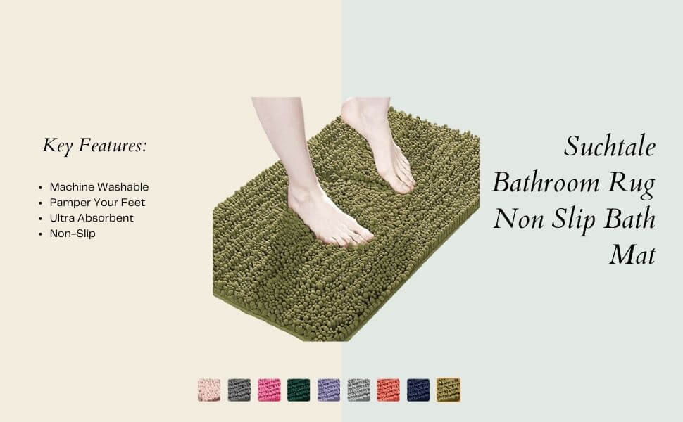 10 Best Non Slip Bathroom Rugs for Elderly