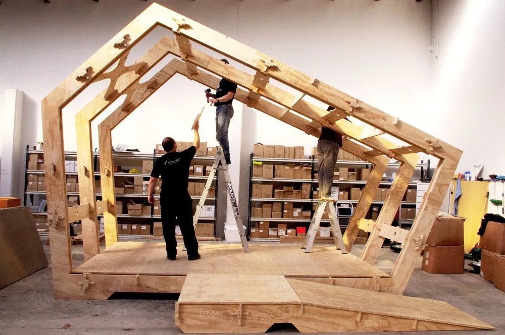 Wikihouse kit de autoconstrucción supereficiente
