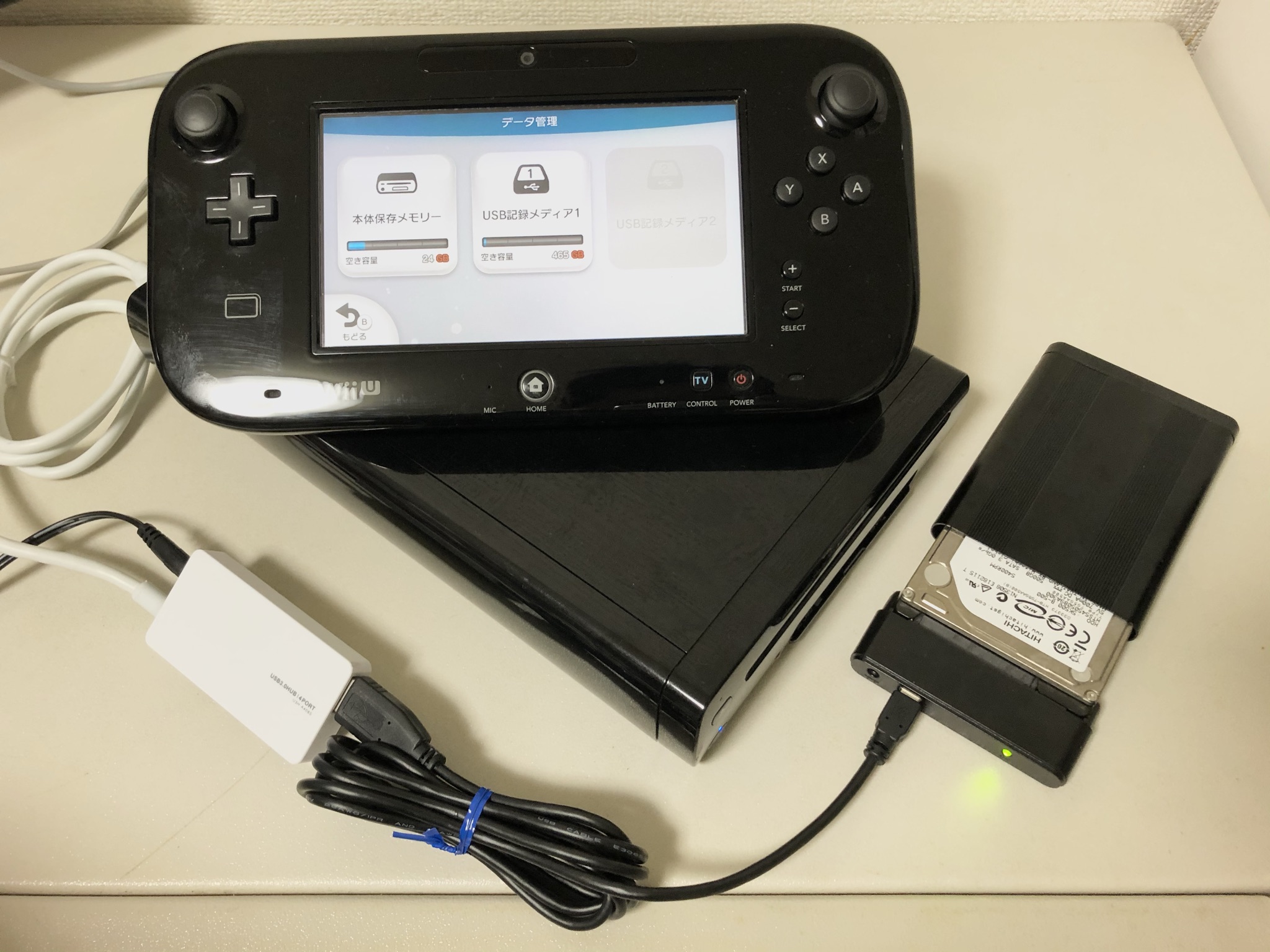 WiiUで使えるハードディスク、外付けHDDは？使用方法・注意点 れとろとろ ゲームブログ