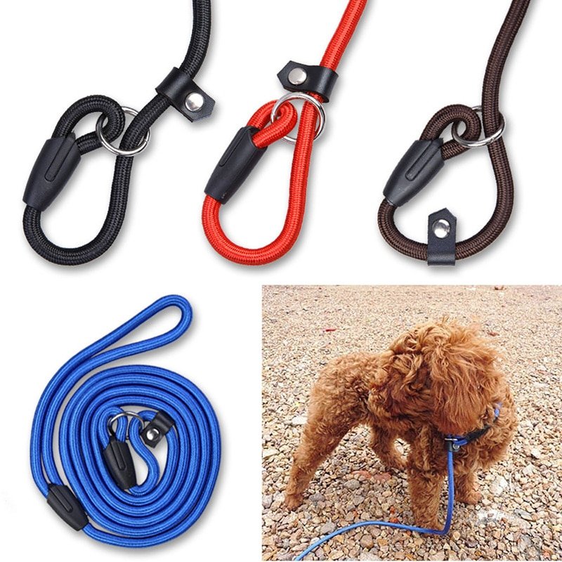 Pet Dog Leashes Rope Nylon Adjustable Training Lead