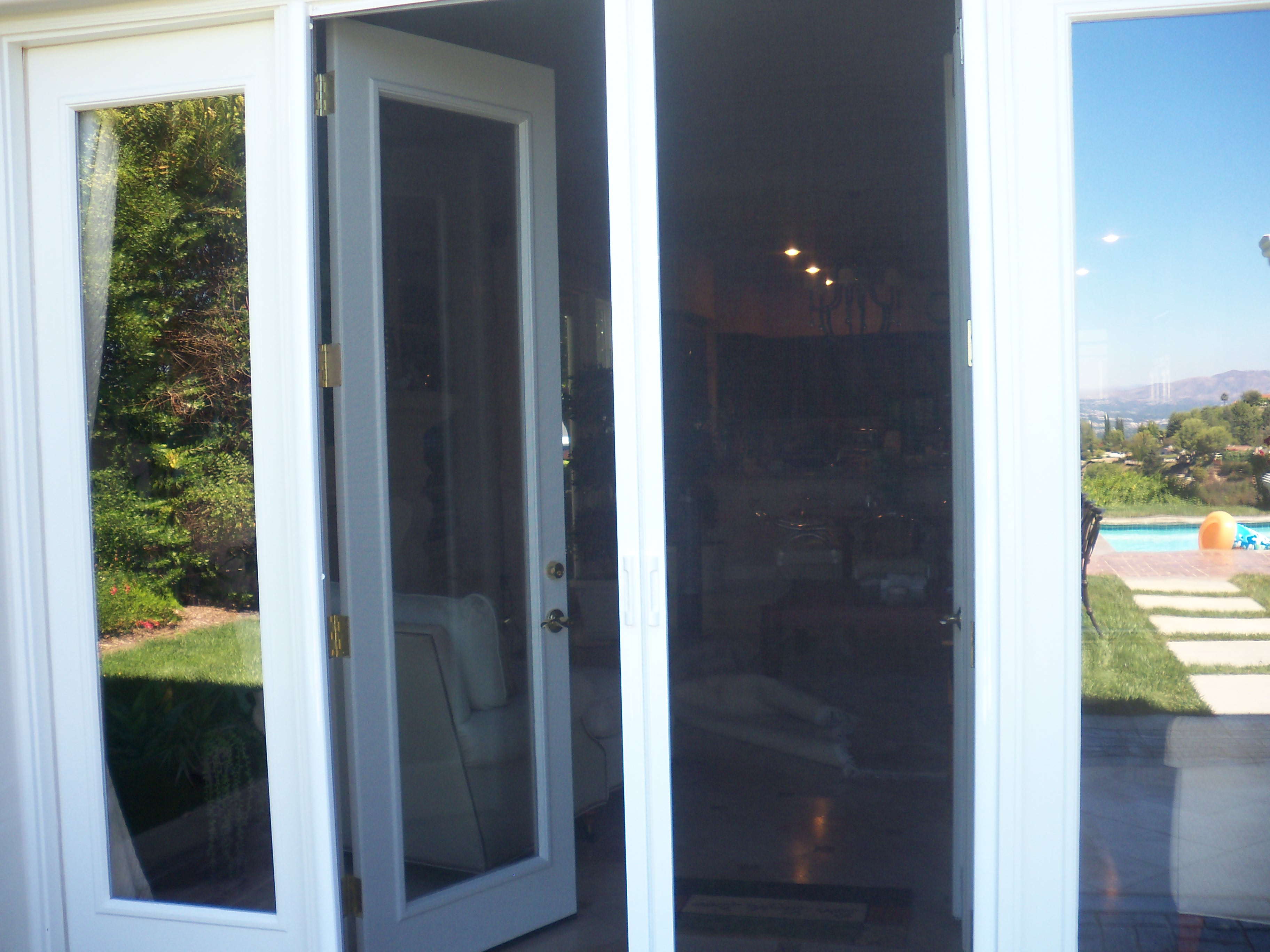 Aluminum Screen Door Retractable Doors