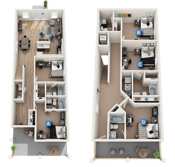 Apartments Near WSU The Retreat at Pullman