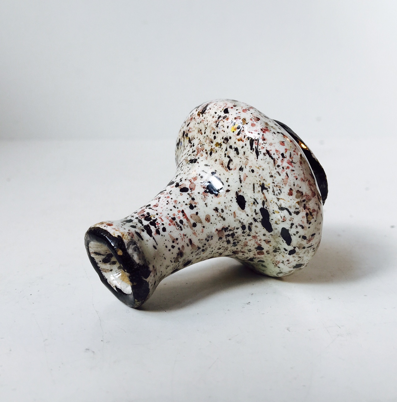 Retro miniature vase af keramik WG 1950 retrodesign.dk