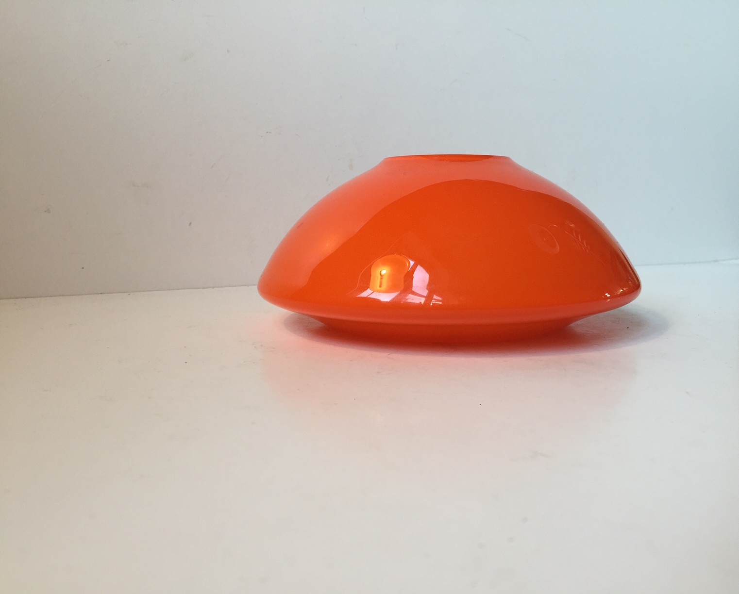 Orange retro vase Rosenthal StudioLine retrodesign.dk