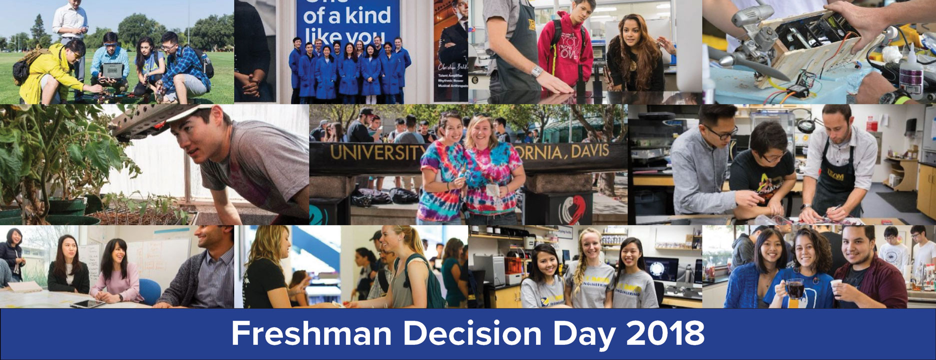 FreshmanDecisionDay2018 College of Engineering UC Davis