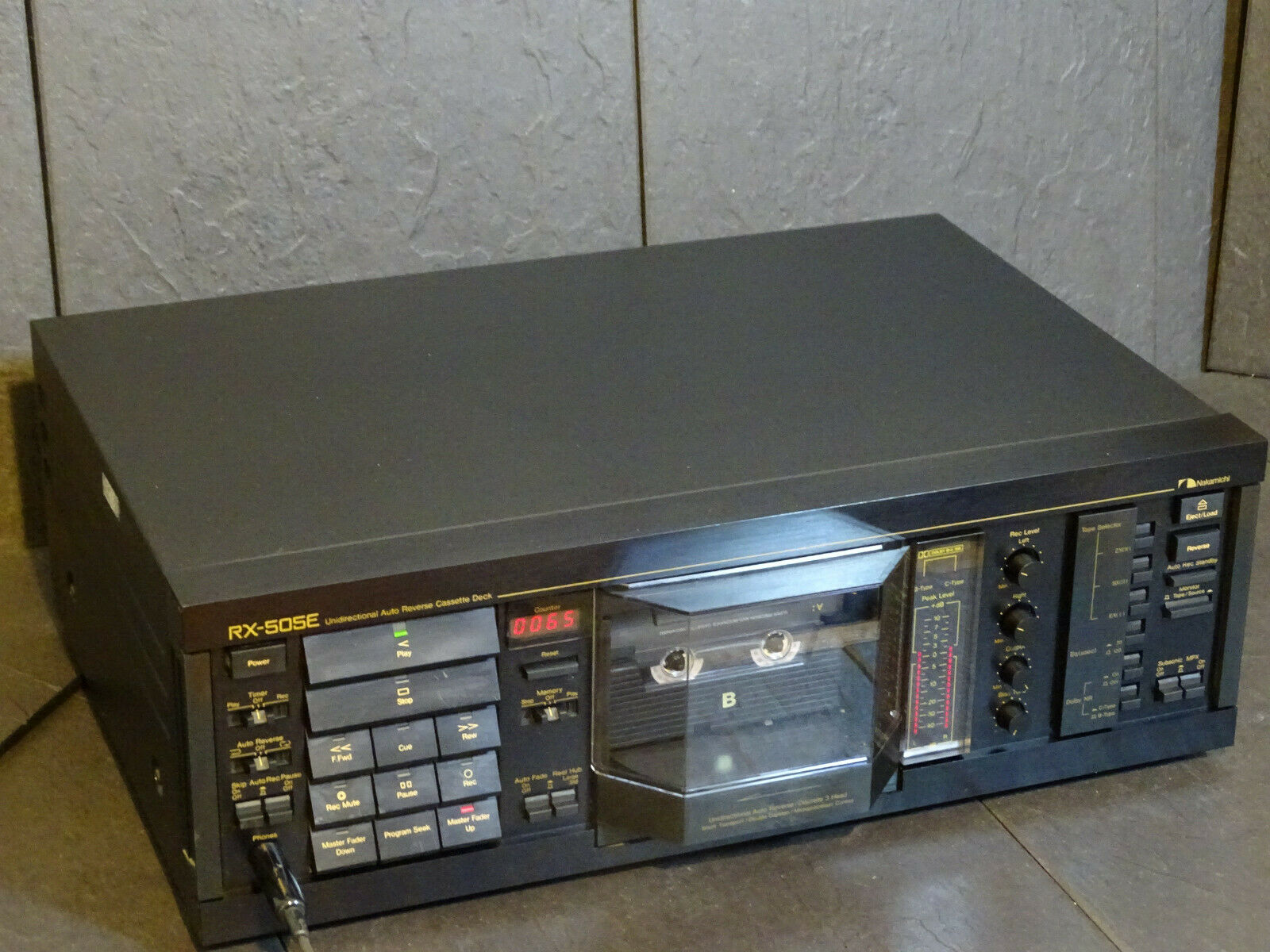 NAKAMICHI RX-505E TAPE DECK BOXED - RetroAudio
