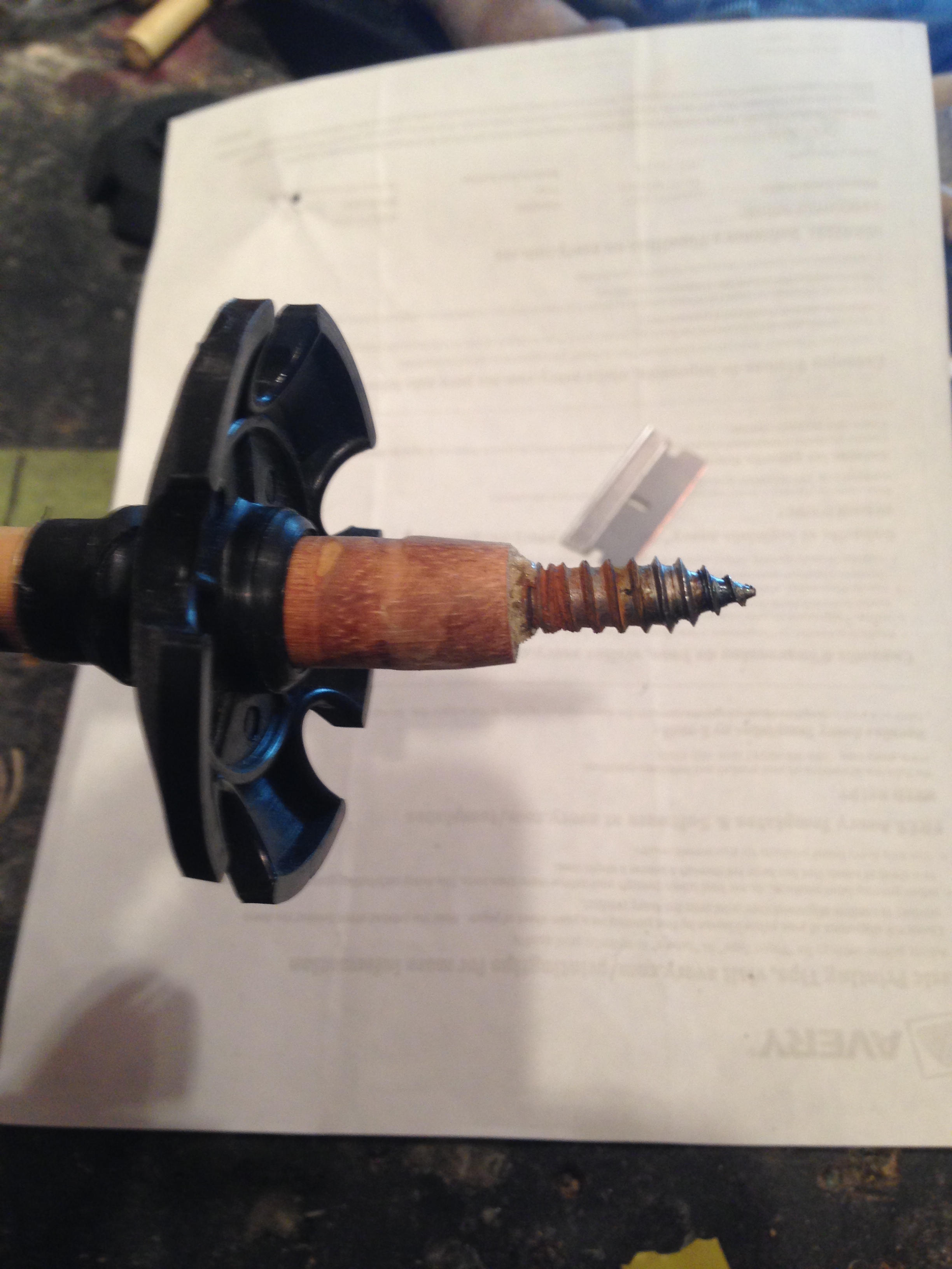 Basket Replacement Bamboo Ski Poles Handcrafted by Blake