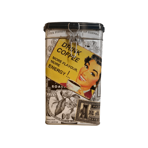 Retro Nostalgic Coffee Tin1950s Retro Caffe Coffee Suppliers