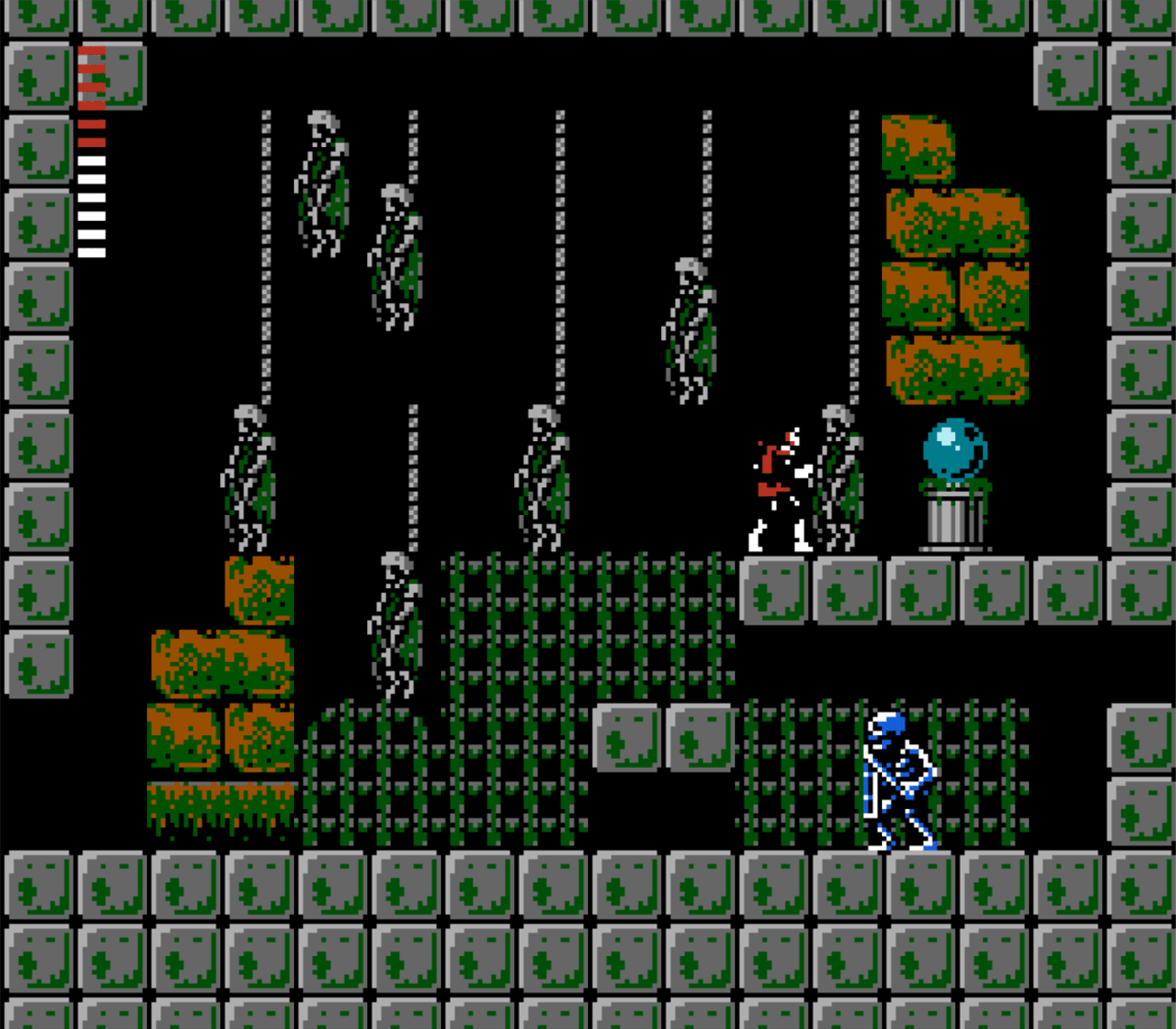 Classic NES Review Castlevania II Simon's Quest Retro Cemetery