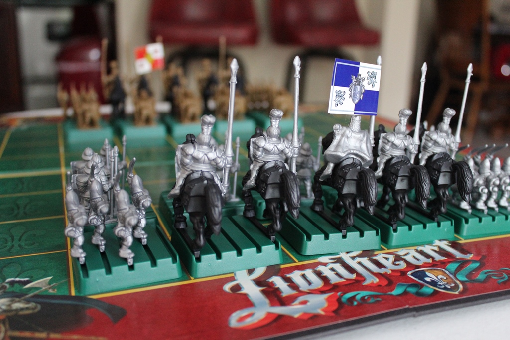 BOARD GAME REVIEW LionHeart (1997) Retro Chronicle Gaming, Antique