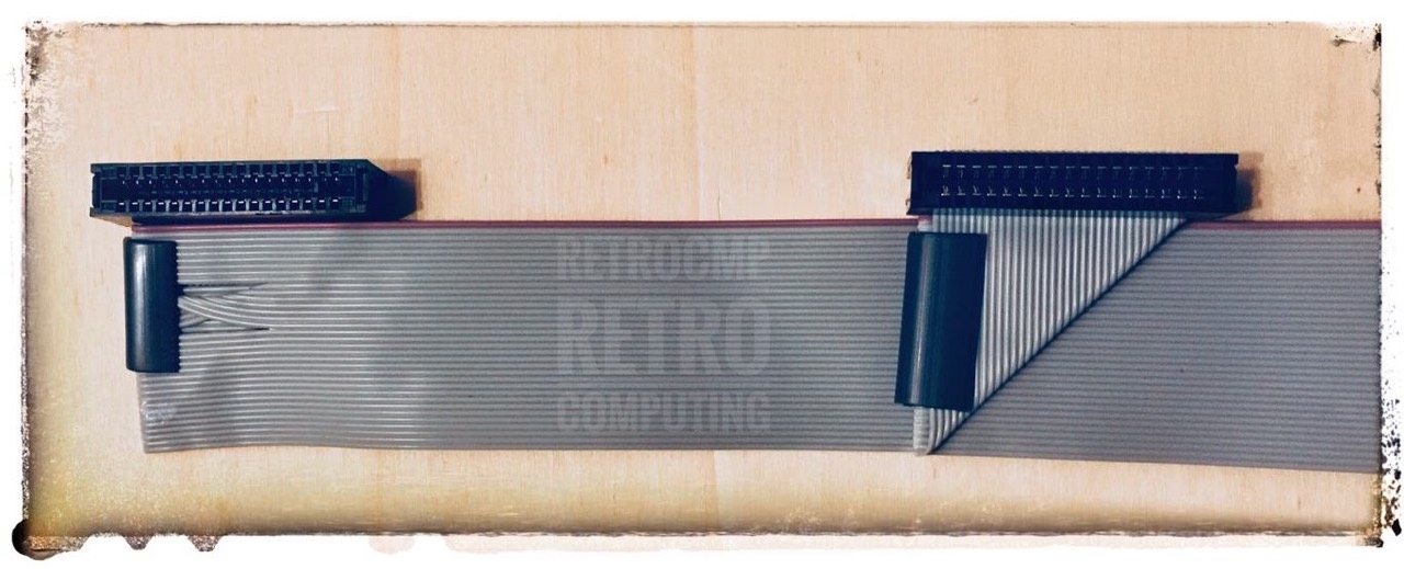 Floppy Disk Drives / Data Cable // retrocmp / retro computing