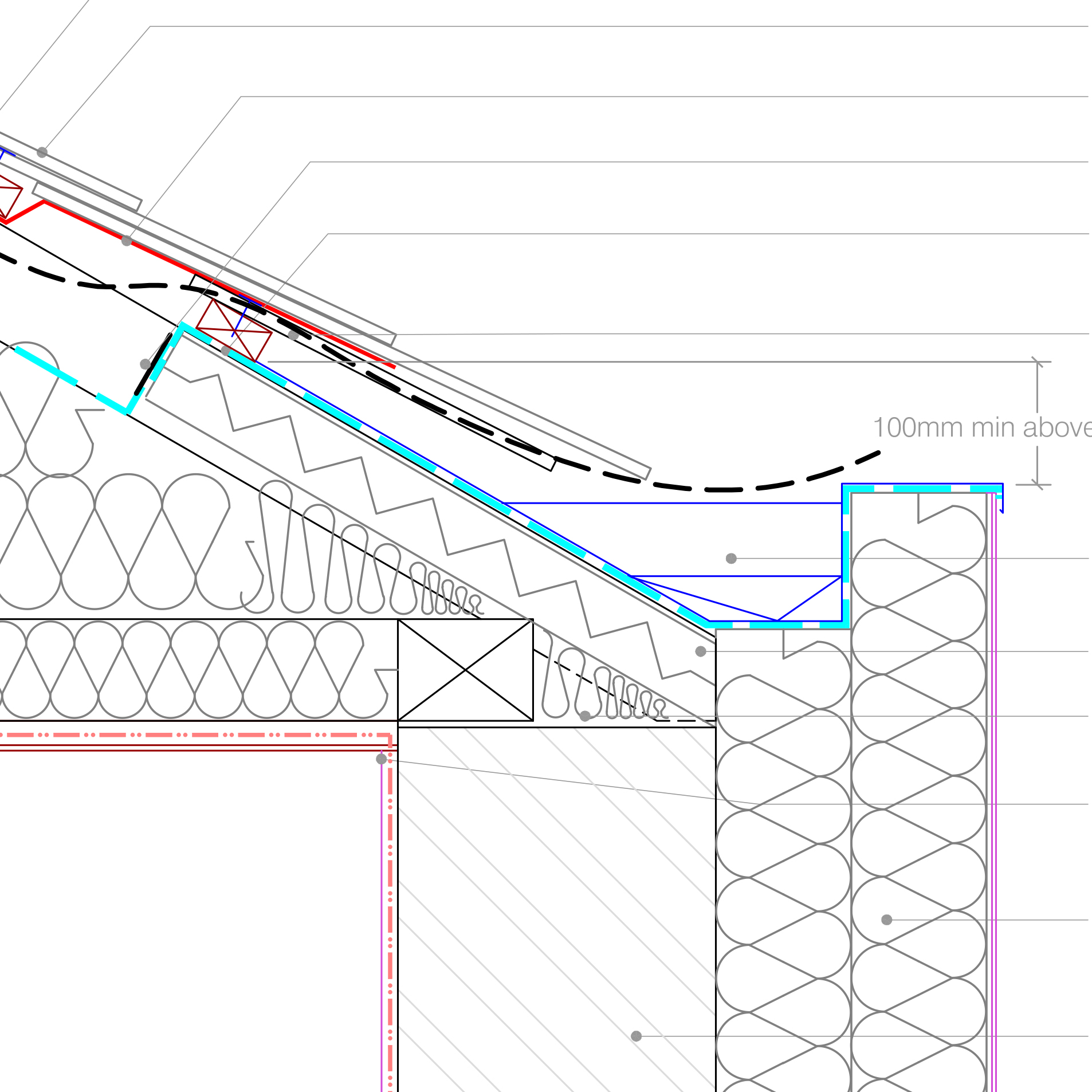 EWI to clipped eaves with hidden gutter Retrofit Pattern Book