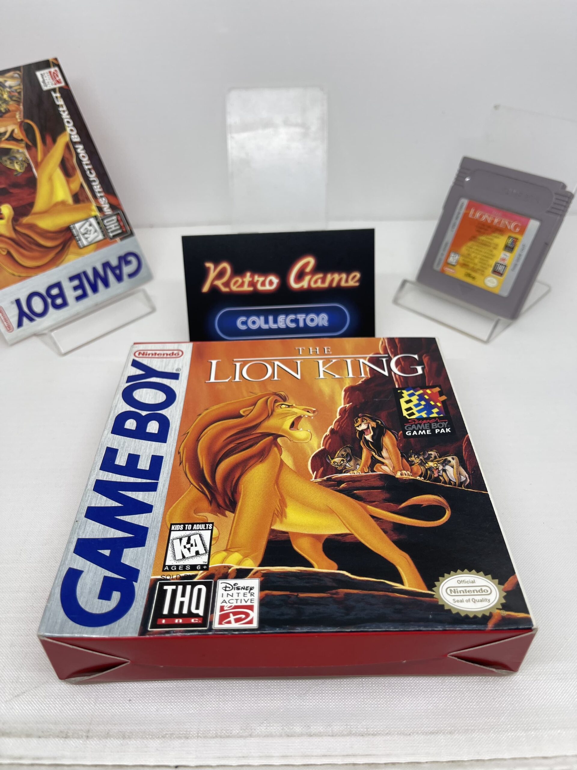 GB Nintendo Gameboy The Lion King (CIB) NTSC Retro Game Collector
