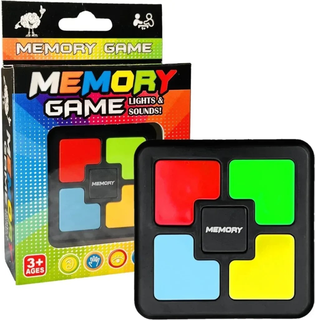 Light Up Memory Game Handheld Electronic Toys Color Memorizing Classic
